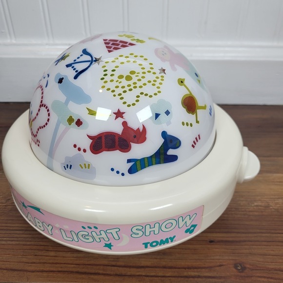 Vintage 1987 TOMY LULLABY LIGHT SHOW MUSICAL & PROJECTION BABY NIGHT LIGHT WBOX - Picture 10 of 17